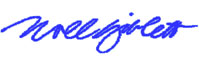 Noel Giblett signature